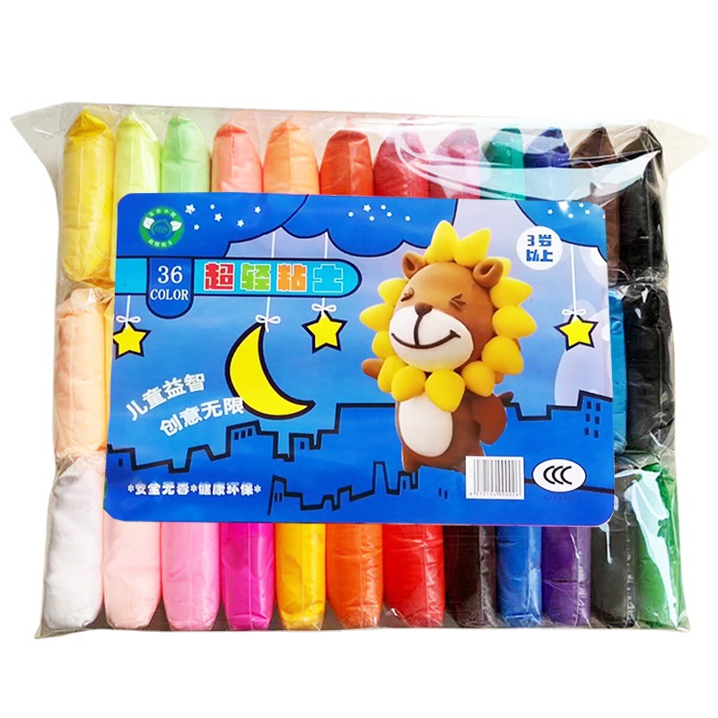 컬러 클레이 12,24,36색 촉각 점토 미술 아트 만들기 세트 재료 2,950원