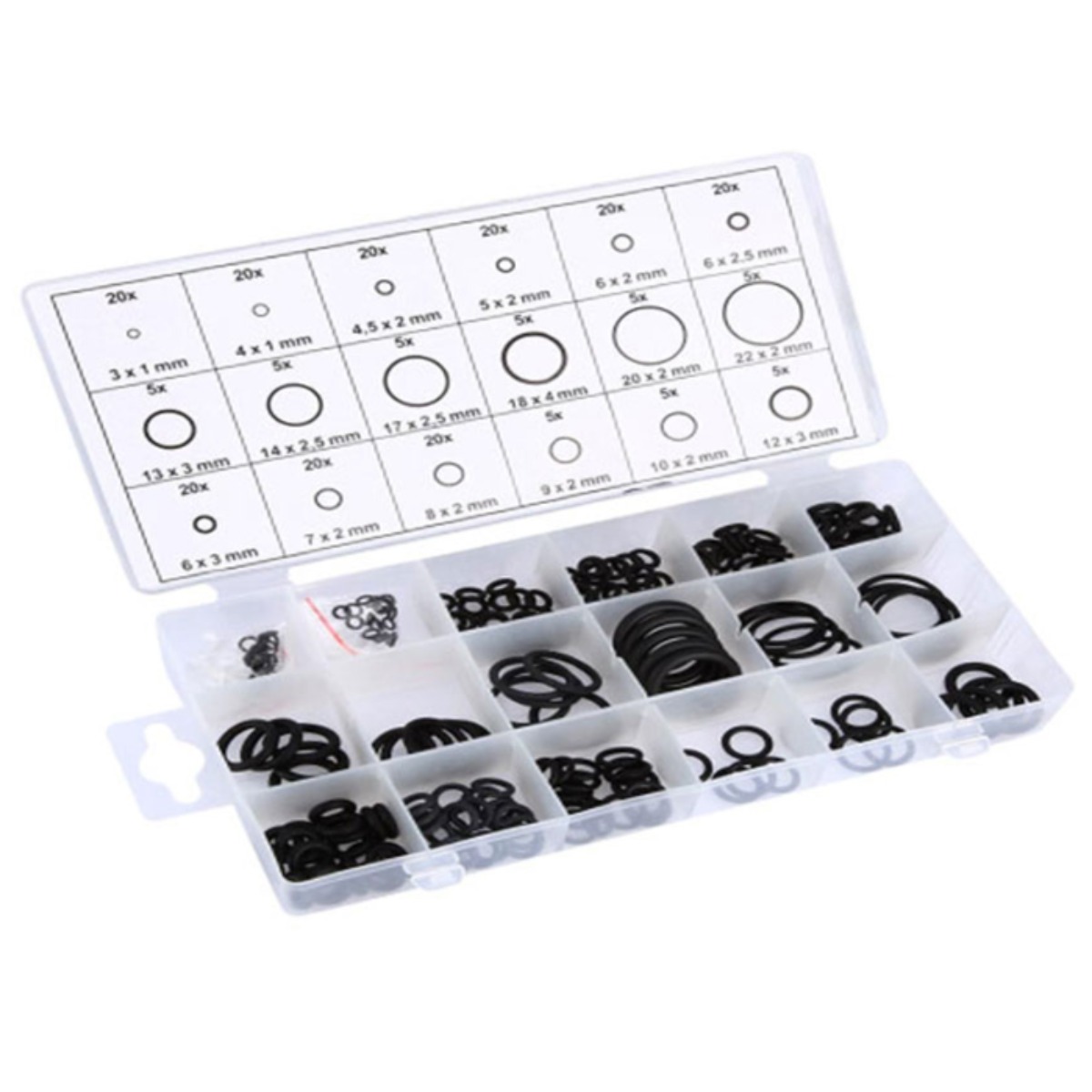 사파 고무오링 고무링 오일링 내열 패킹 NBR 블랙 225pcs 5,400원