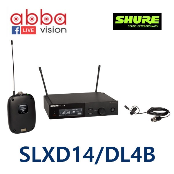 SLXD14|DL4B SHURE 바디팩시스템 DL4B마이크포함 1,687,000원