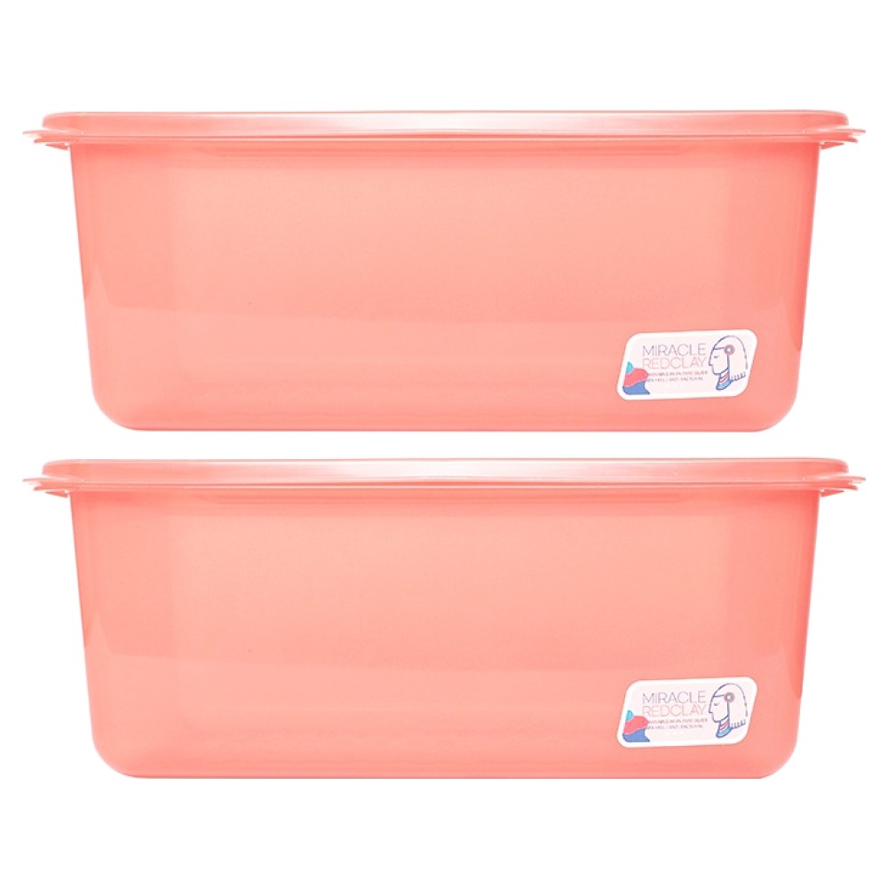 미라네주방 신선 미라클통 점보 밀폐용기 황토 7L, 1개입, 2개 43,000원