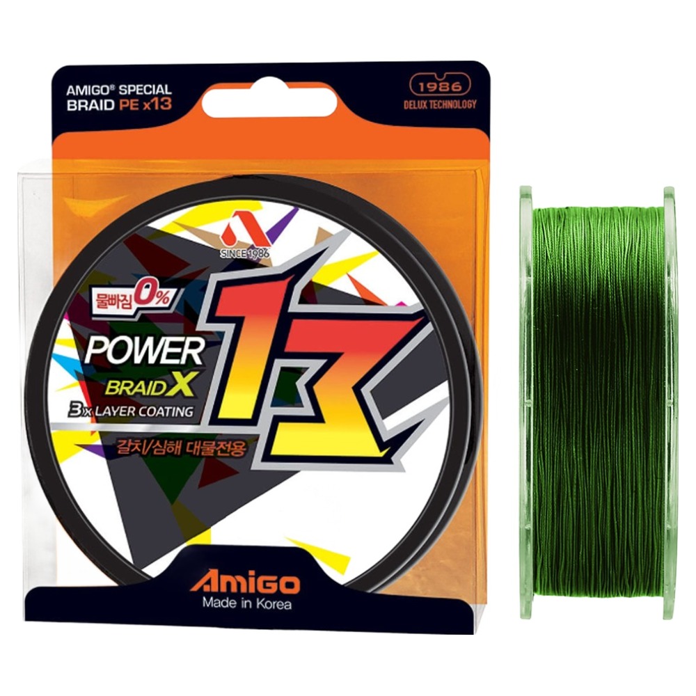 Amigo 파워 X13 갈치합사, 국방색, 1개 48,400원