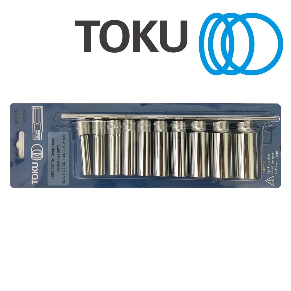 도쿠 롱핸드소켓 3/8인치 90210S 10PCS 19,800원