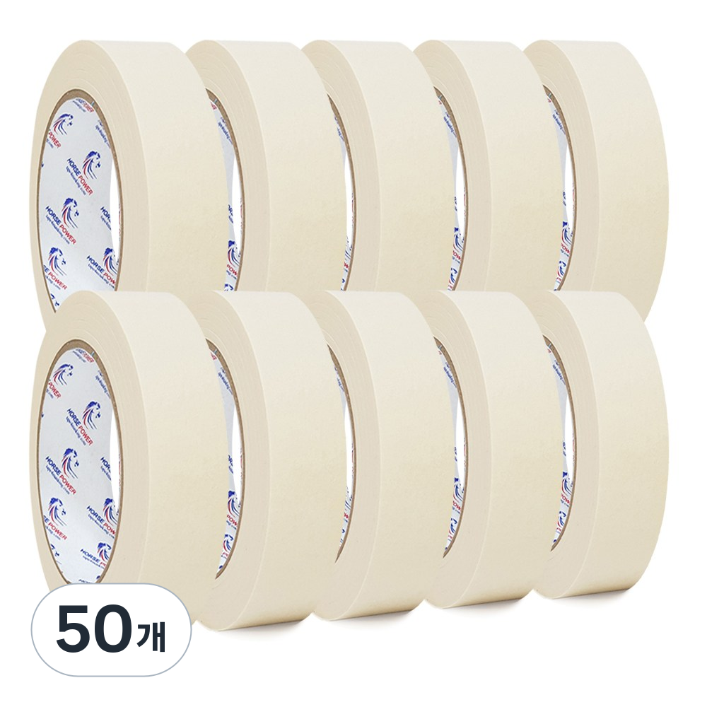 HSPW 마스킹테이프 아이보리 대용량 25mm 길이40M, 50개 59,900원