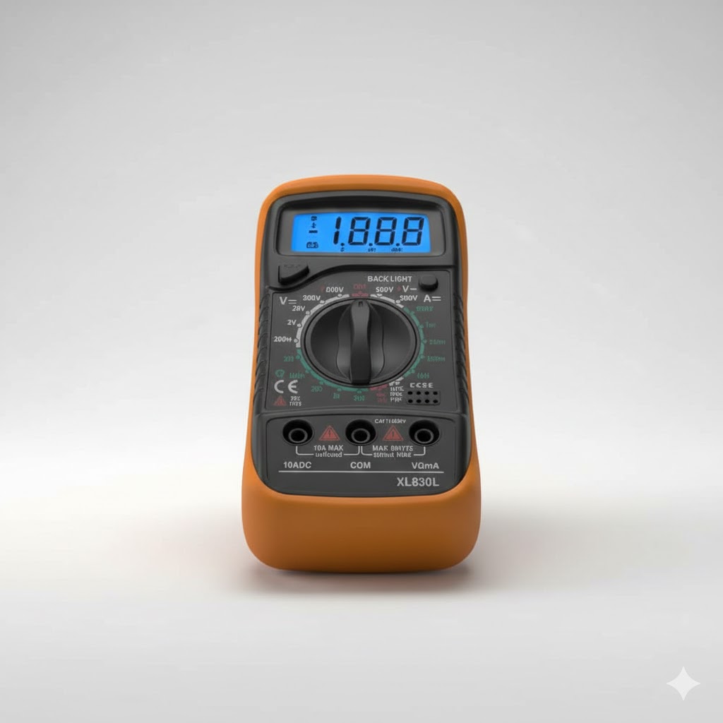 휴대용 디지털 멀티미터 전압 전류 테스터기 xl830l 디지털테스터기 21,630원