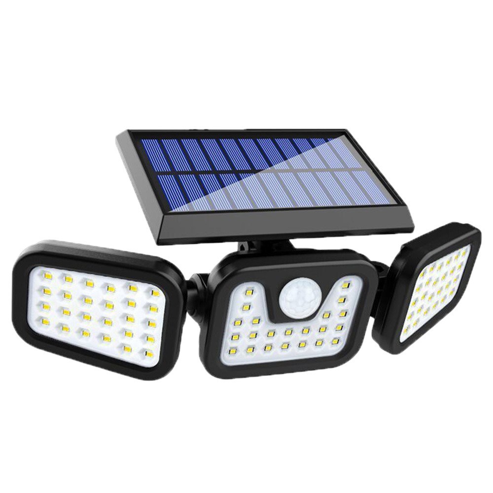 태양광센서벽등 3구해드 74LED 동작감지조명 SLW154, 주광색 15,800원
