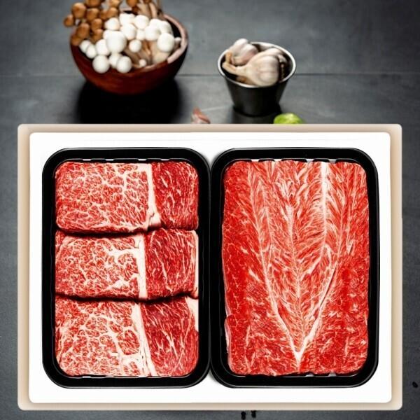 자연애 청풍명월 무항생제 로정4호 등심 400g 채끝 400g 양지 400g 불고기 400g 283,600원