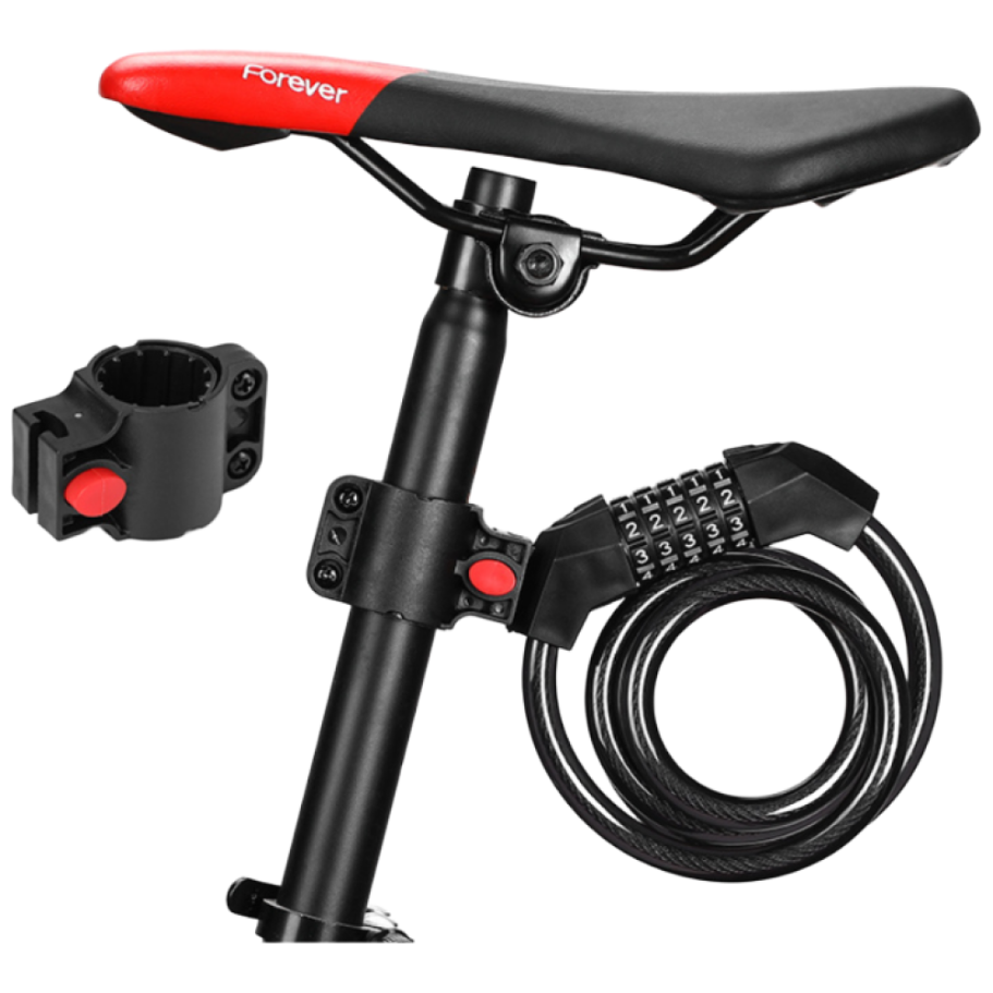 [당신의행복] 생활진심 자전거 자물쇠 탄소강 와이어 5단 잠금 장치 15,590원