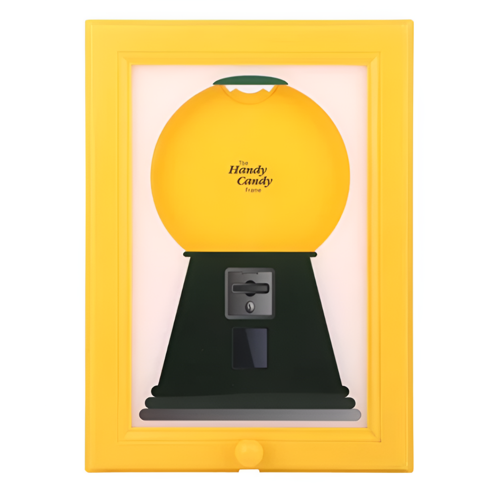 하루템 액자형 캔디 디스펜서 사탕 뽑기 머신 초코볼 견과류 시리얼 검볼머신, 1개 17,900원