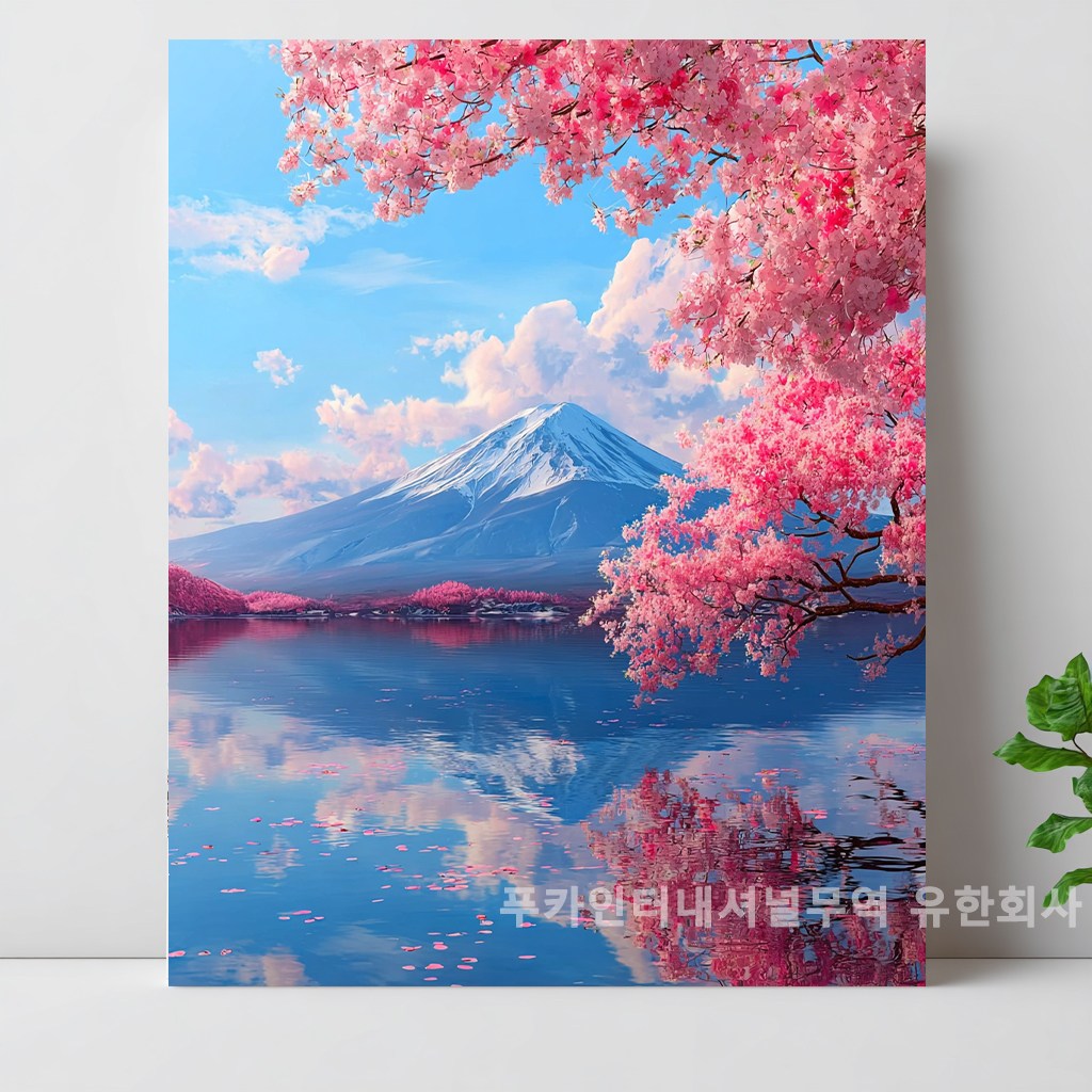 티레오 캔버스형 보석십자수 DIY 키트 40 x 50cm 액자형 풍수 장식품 돈들어오는 거실 현관 인테리어 실내 대형 그림 3D 원형 비즈 24,680원