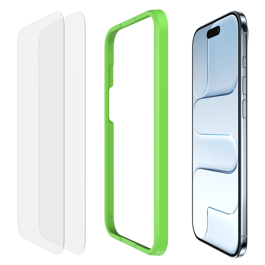 벨킨 인비지 글라스 저반사 AR 강화유리 휴대폰 액정보호필름 2p 세트 17,900원