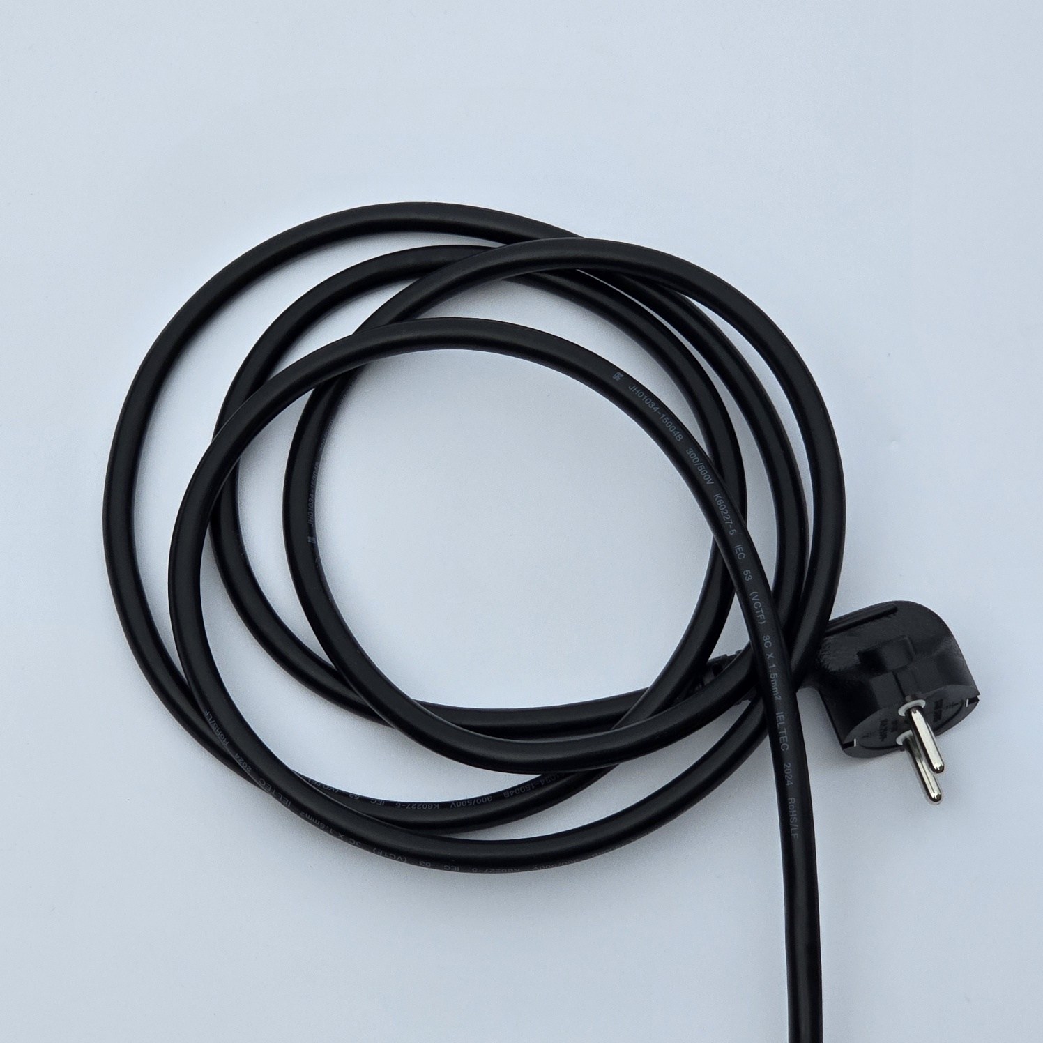 신성 흑색 측면접지코드 1.5SQ 3C 5M 전원선 파워코드선 전원케이블 연장선 작업선 8,530원