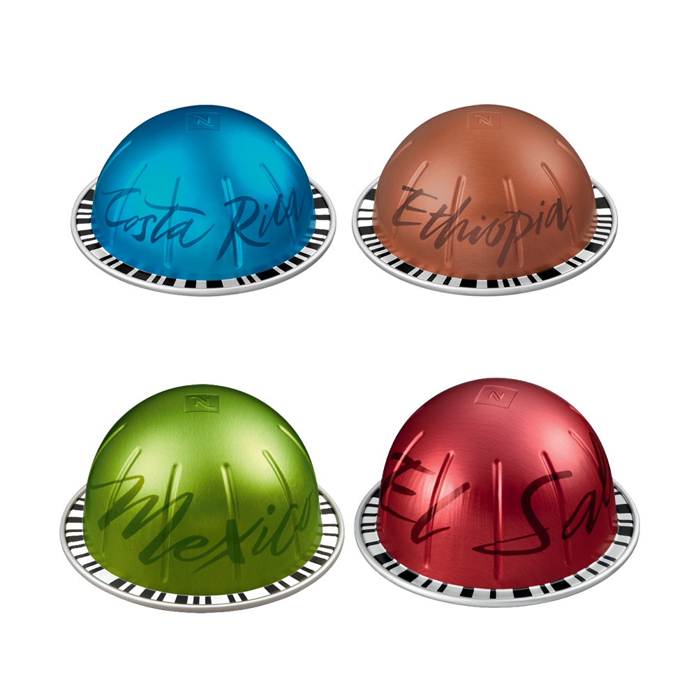 (리빙스쿨) 네스프레소 버츄오 정품 캡슐커피 마스터오리진 베스트 4종 세트, 10.5g, 4개, 10개입 69,950원