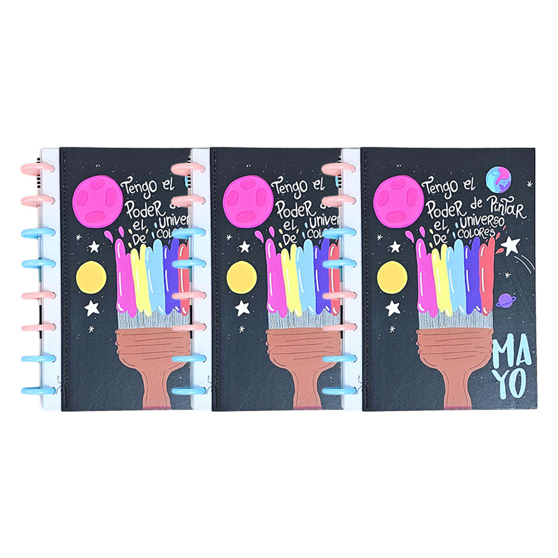 빅드림 A5 하드커버 스프링 유선노트, 3개, 페인팅 10,800원