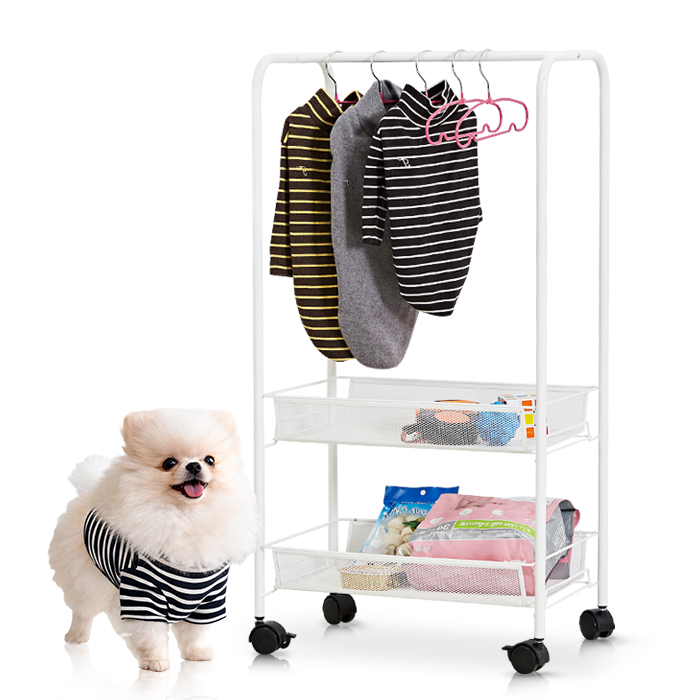 토모 강아지 2단 수납 옷걸이 행거 19,710원