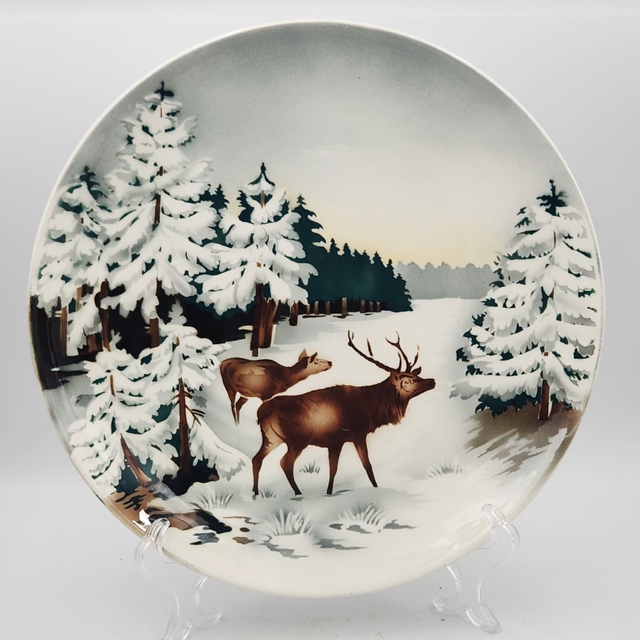 [앤틱] 독일 올드 빌레로이앤보흐 대형 장식접시B (1874년 경) 85,000원