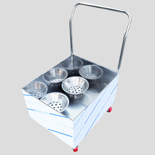 능산로스타 업소용 숯불통 트레이 이동 수납함 숯통 운반통, 1개 165,000원