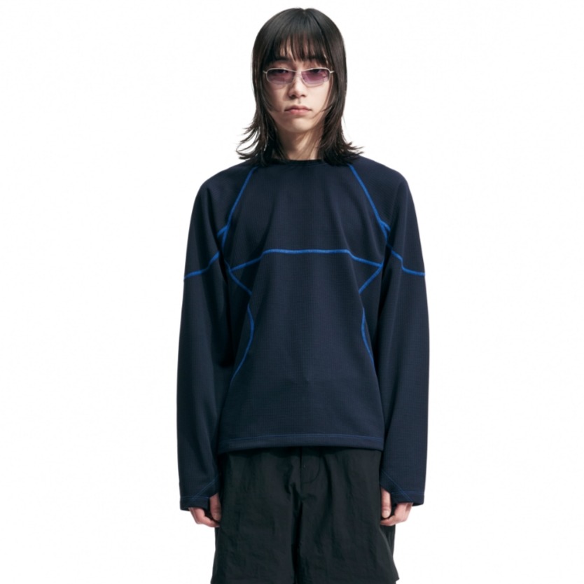 록히드마틴 남녀공용 컬러 스킴 메쉬 긴팔 티셔츠 L21UTL001 98,140원