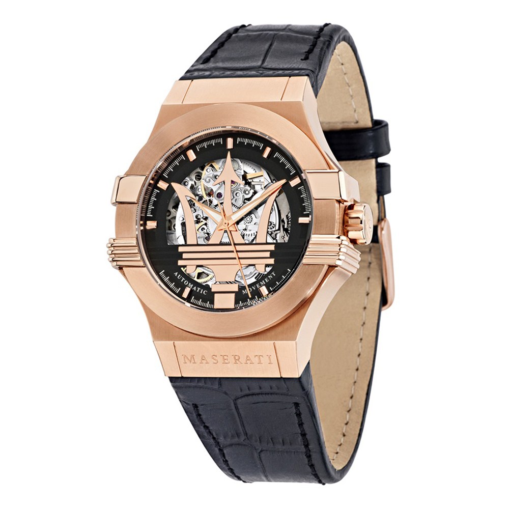 마세라티 남성 포텐자 오토매틱 스켈레톤 방수 시계 42mm R8821108039 663,000원