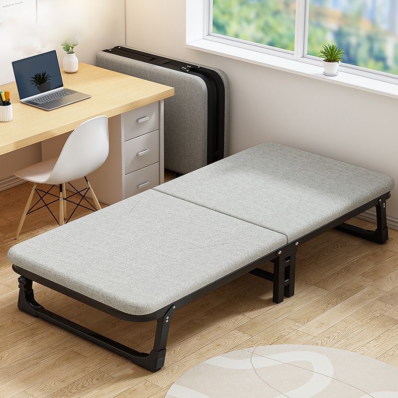 휴대용 싱글 침대 1인 접이식 간이 침대 사무실 낮잠 침대, 연회색, 현재가 79,800원