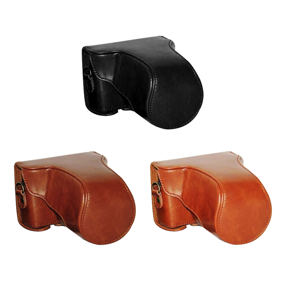 니콘 D5200 PU 속사 가죽케이스 밀착 바디 설계/카메라 거치대에 사용가능, 1개 23,500원