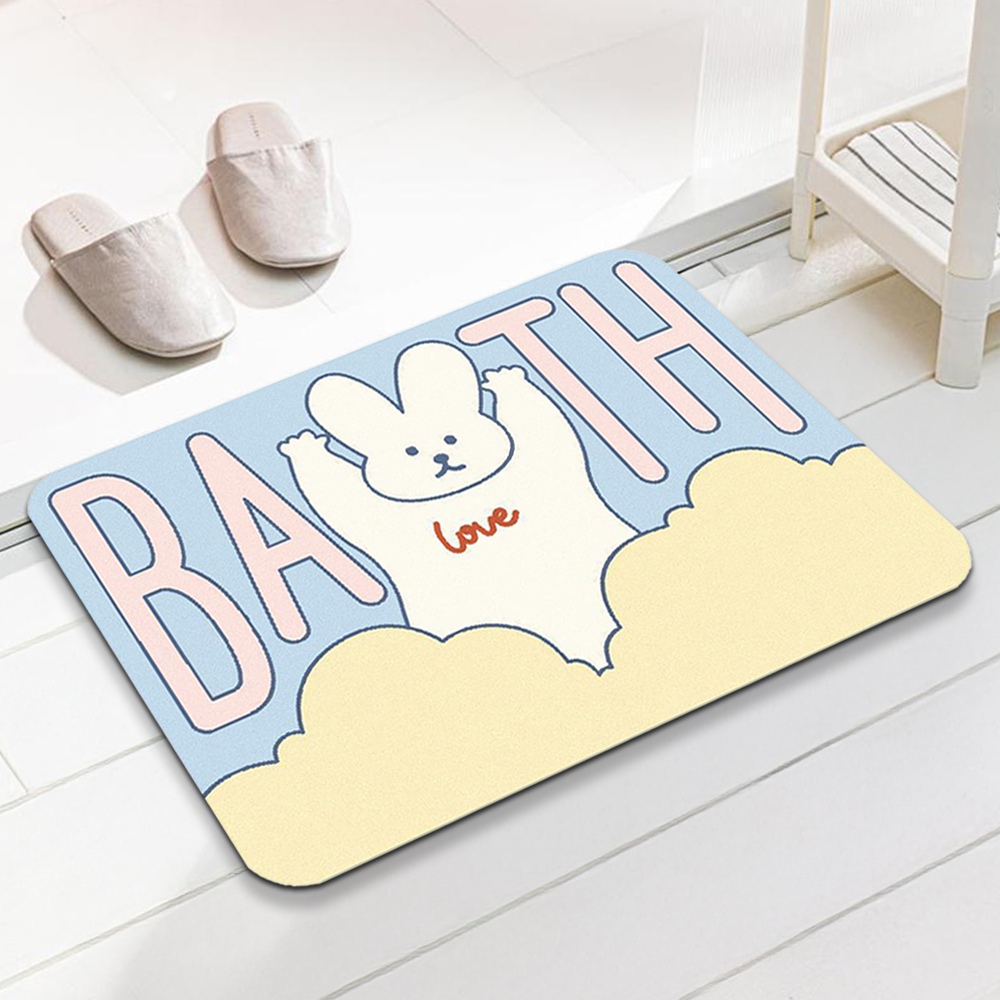 무식이네 뽀송 빨아쓰는 규조토 발매트, A신난토끼몽, 1개 5,990원