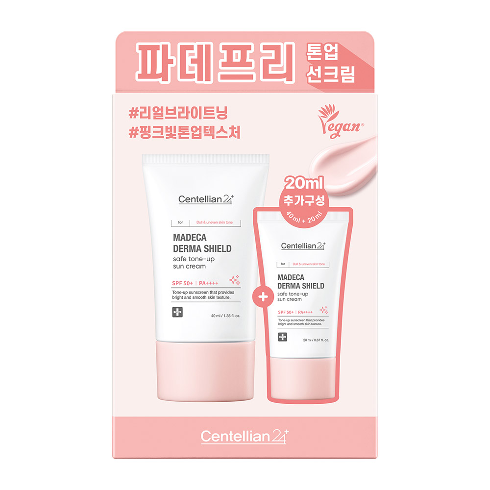 센텔리안24 마데카 더마쉴드 세이프 톤업선크림 40ml + 20ml 듀오세트 17,900원