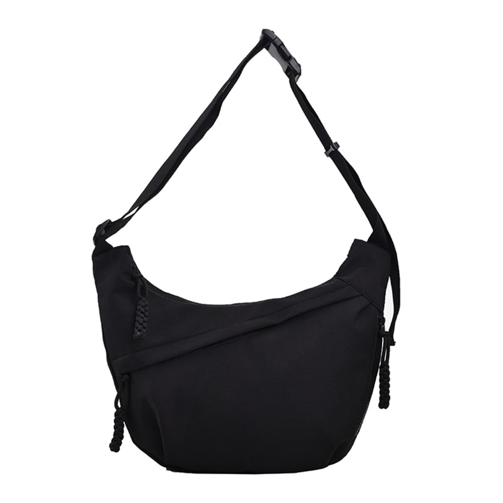 아띠꼴로 남성 크로스백 여성 슬링백 메신저백 보부상가방 반달백, 미드나잇블랙, 1개 9,900원