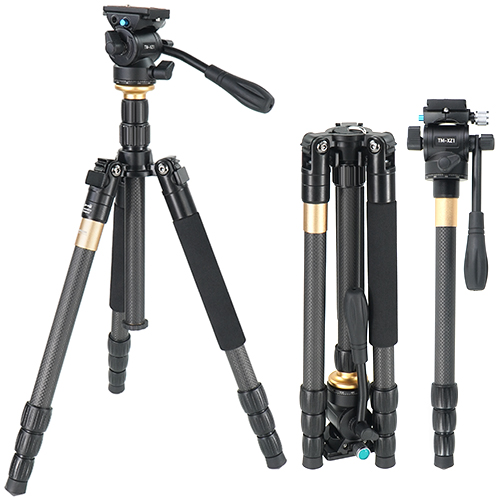 호루스벤누 HORUSBENNU TM-XG2 여행용 카본 비디오삼각대 XZ1-KIT 삼각대-헤드분리형 118,000원