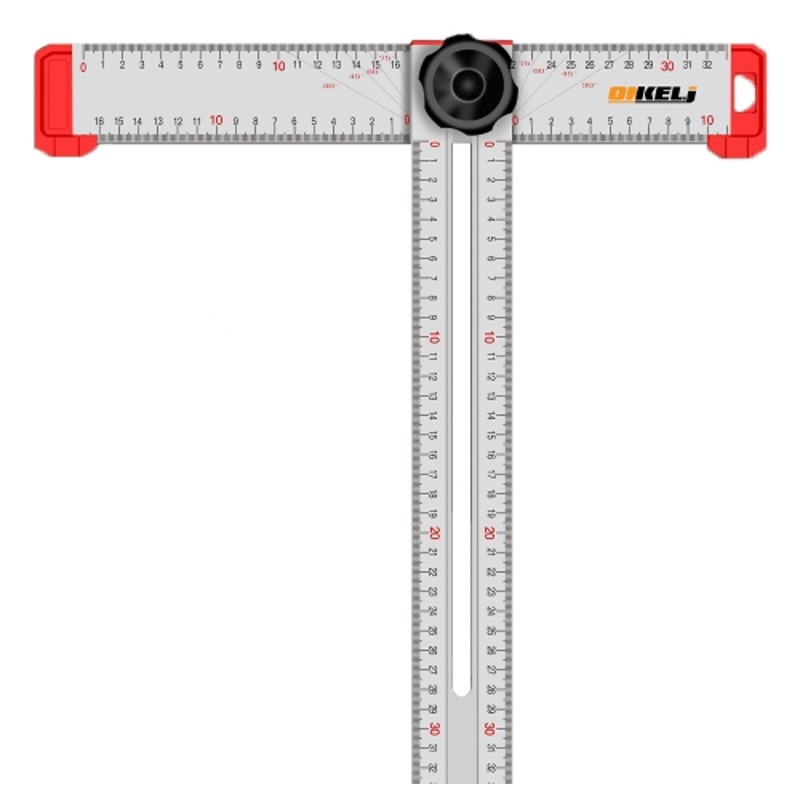 미란다 목공 각도조절 알루미늄 T자 각도자 60cm, 1개 14,720원