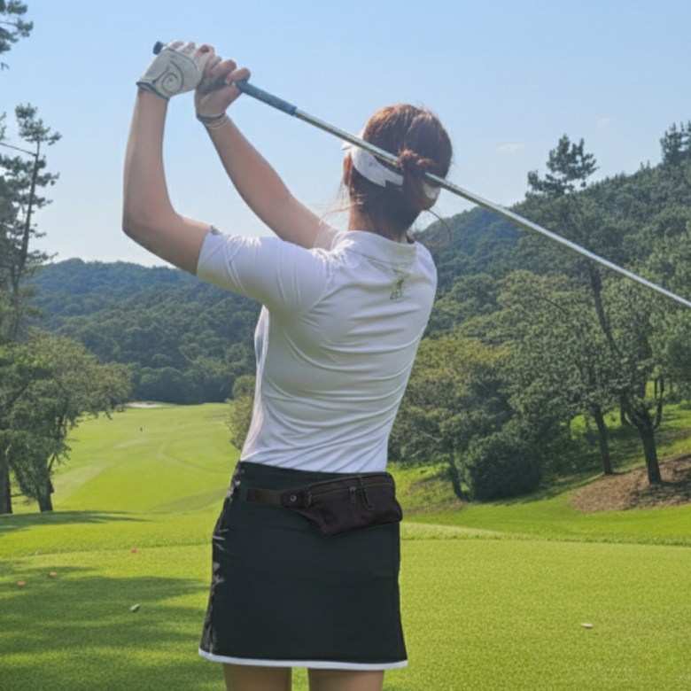 이븐스 초경량 러닝 골프 힙색 벨트백 11,900원