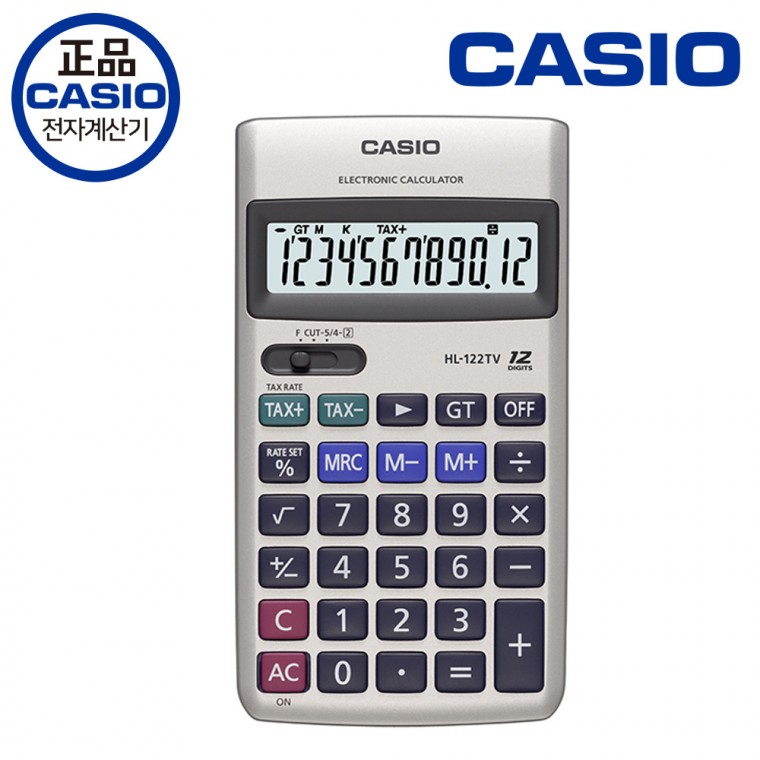카시오 전자계산기 HL-122TV소형 재무용계산기 사무용품 24,400원