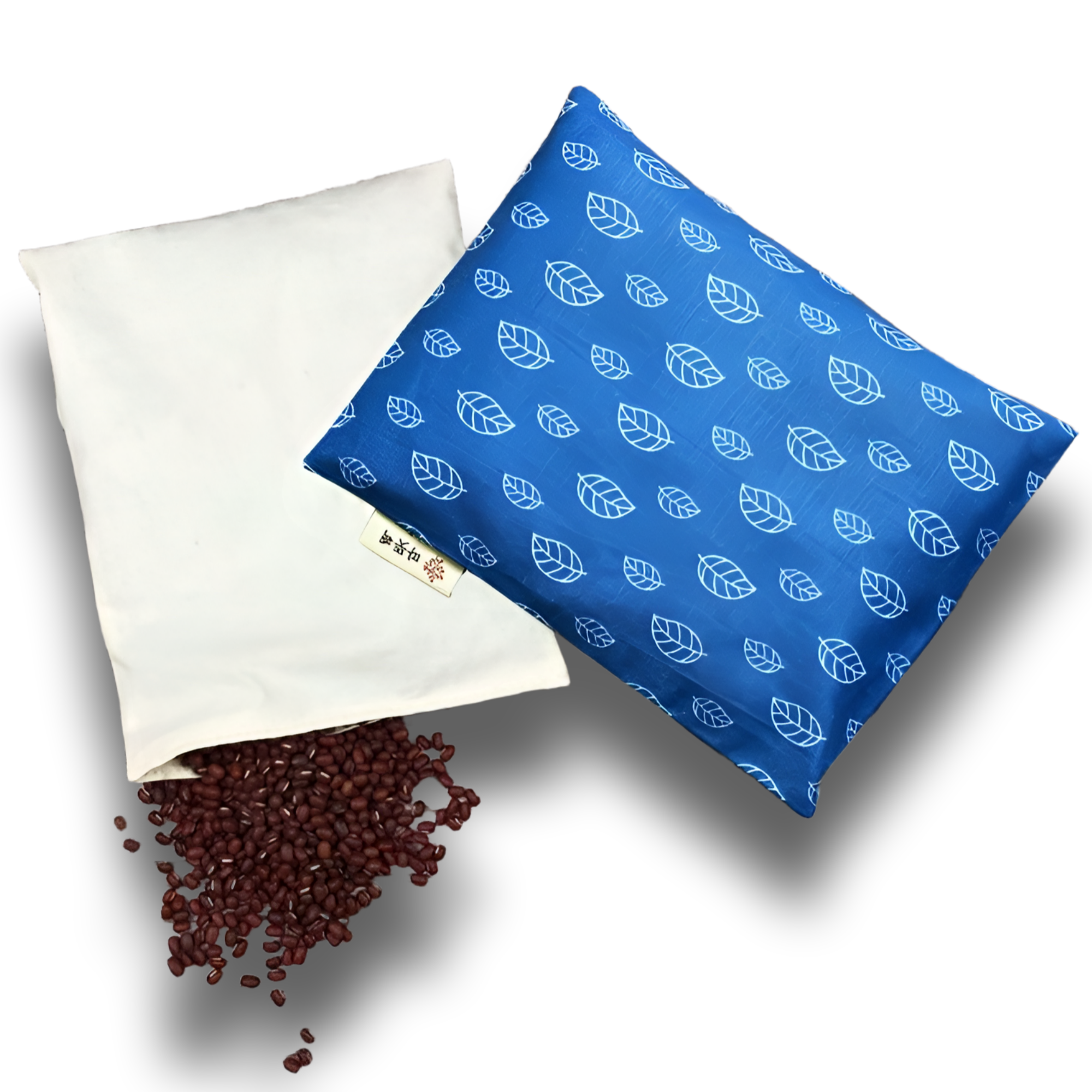 [따뜻팩] 국산 100% 팥 복부 어깨 찜질 팩 + 순면 커버 세트 제작 블루, 3세트 58,340원