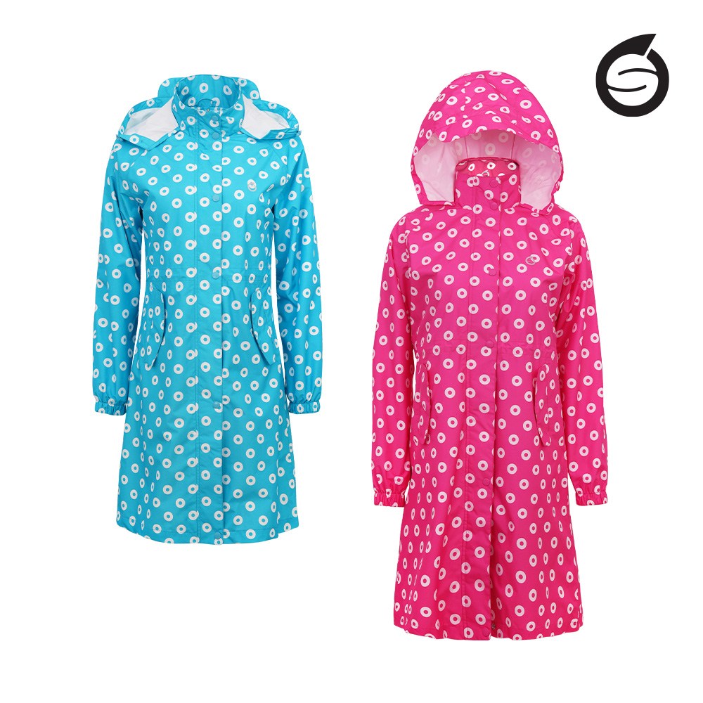 선덜랜드 여성 도트 프린드 골프비옷 - SLL4ATC562, 핑크, 1개 121,500원