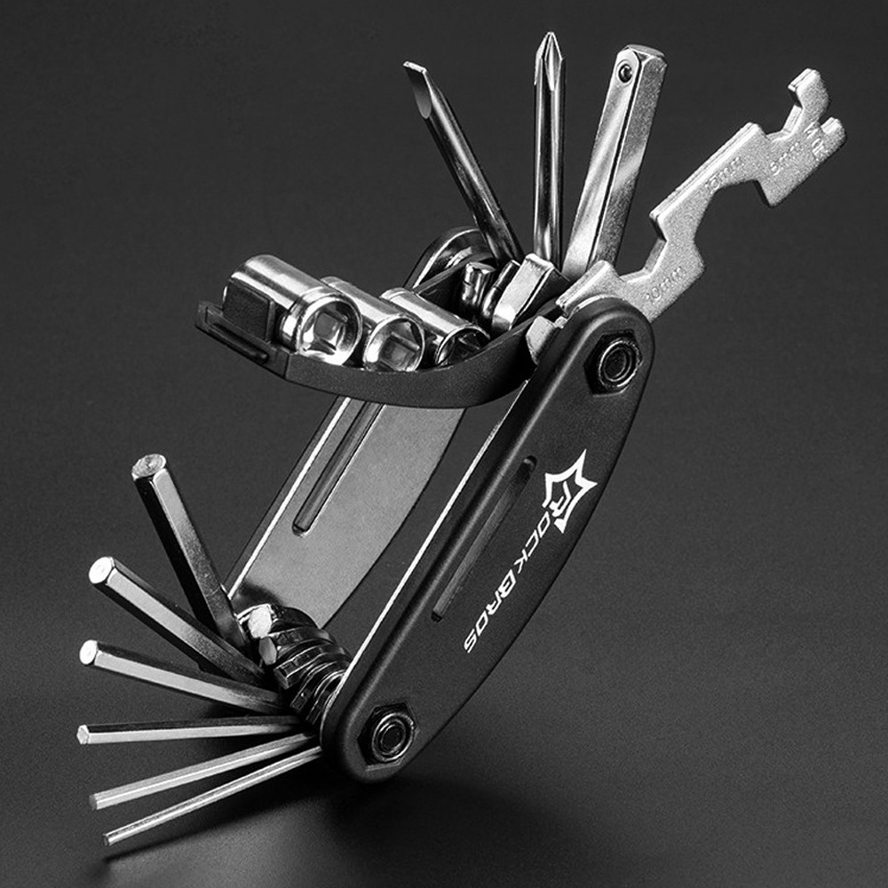 휴대용 자전거 수리 공구 튜닝 락브로스 다기능 멀티툴 미니툴 육각렌치 드라이버 스패너 라이딩, 1개 7,290원