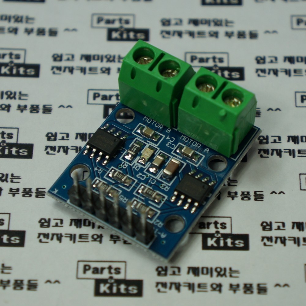 [파츠키츠] L9110S, 모터드라이버모듈, L9110, 2채널, 스태핑모터, 듀얼, 아두이노 830원