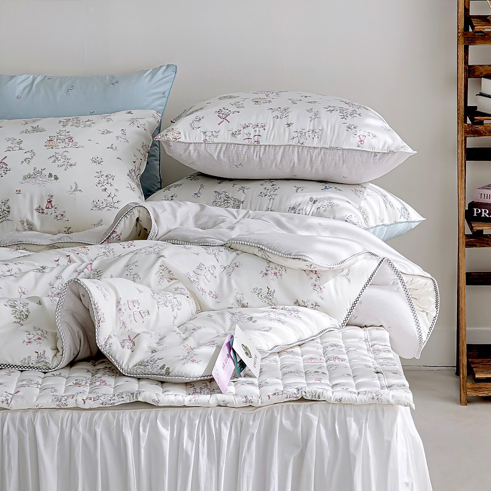 [국내생산] 데코빙 먼지없는 모달이불 콜라겐 텐셀침구 말랑말랑 촉촉한 북유럽 호텔침구세트 +이불가방 114,120원