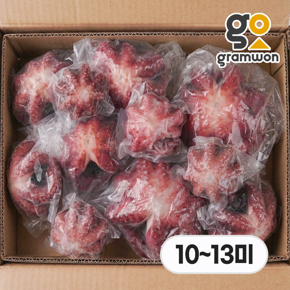 자숙문어 돌문어 10kg 12미(10~13미 내외) 냉동 숙회 제수용 왕문어 필리핀 219,390원