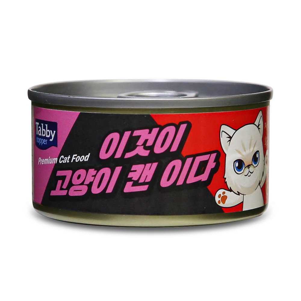 테비 이것이 고양이 캔이다 길냥이 캔 24개 1박스, 24개, 85g, 치킨연어 9,950원