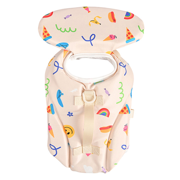 퍼피아 반려동물 레인보우 구명조끼 LJ6817, 아이보리, 1개 24,180원