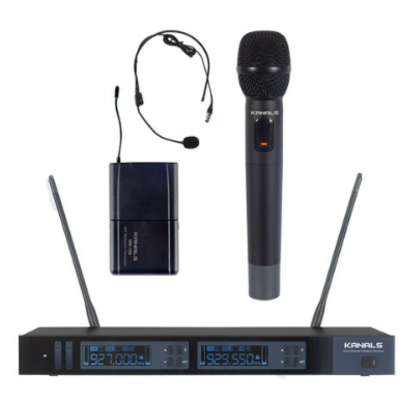 Kanals 무선마이크 핸드 해드셋 핀 2채널 MW720, 핸드+해드셋 520,000원