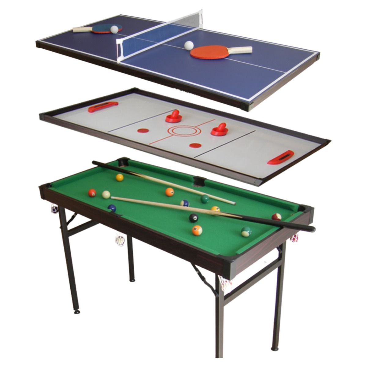 미니당구대 / 당구대 / 포켓볼 / 탁구대 / 하키 / 셔플 / 멀티게임기 ---5 in 1 129,000원