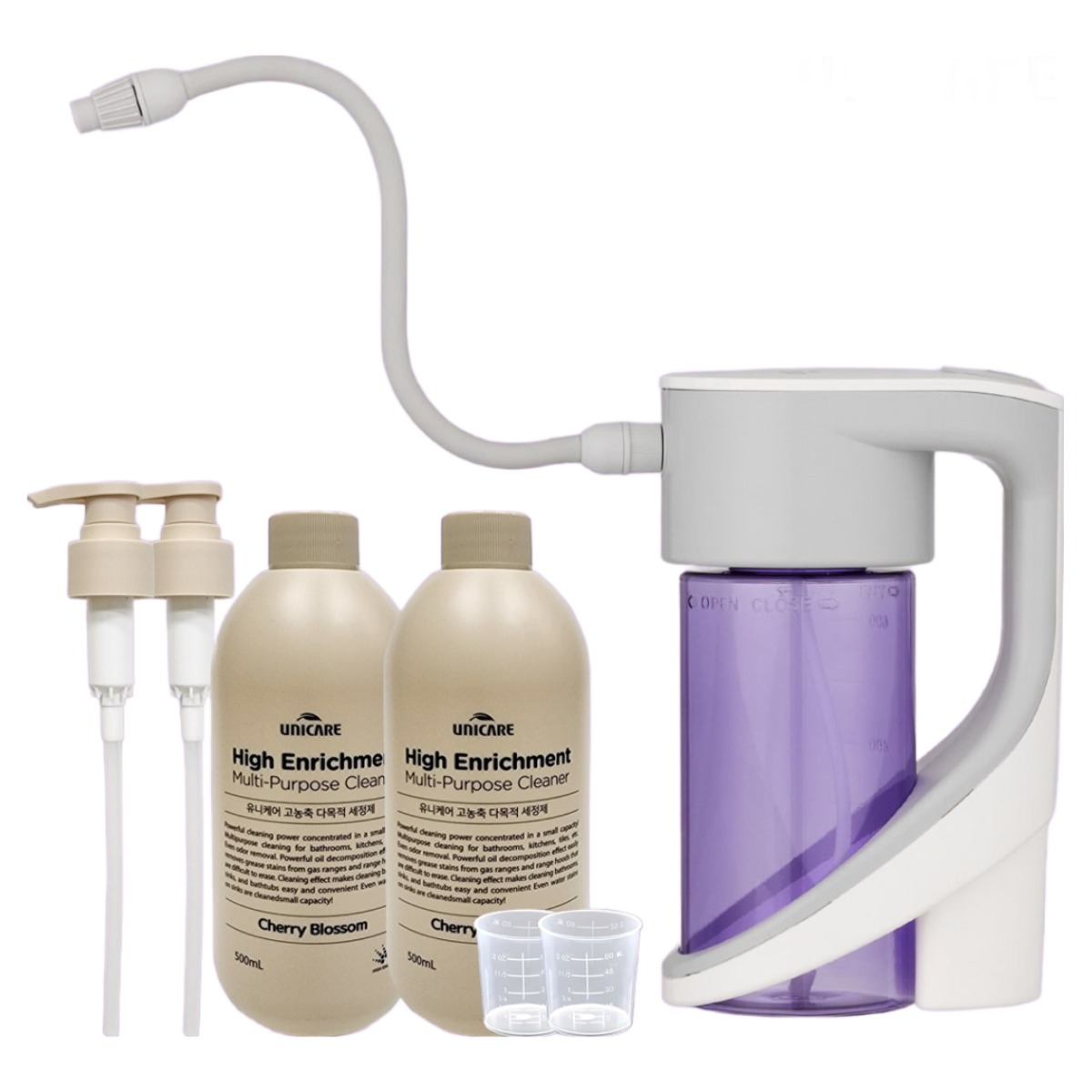 코브라 유니건 세트 + 고농축 세정제 1,000mL F 83,600원