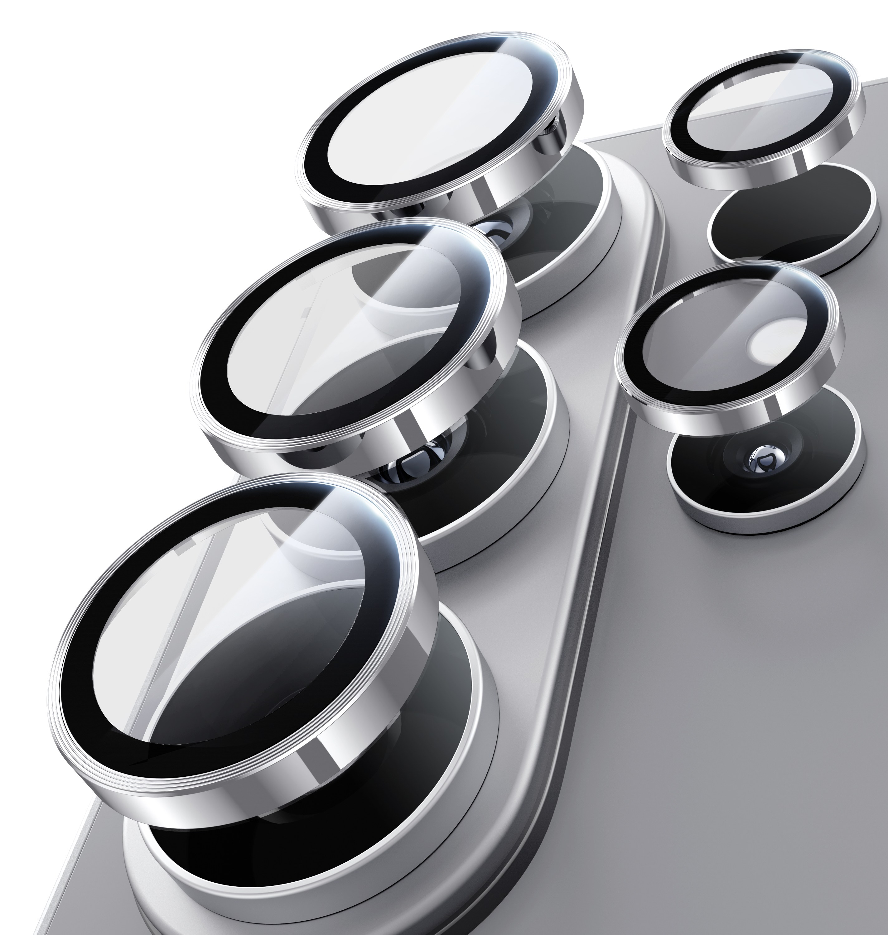 WSKEN AR 카메라 보호필름 고투과 저반사 9H 강화유리 프레임 투명, 1세트 16,900원