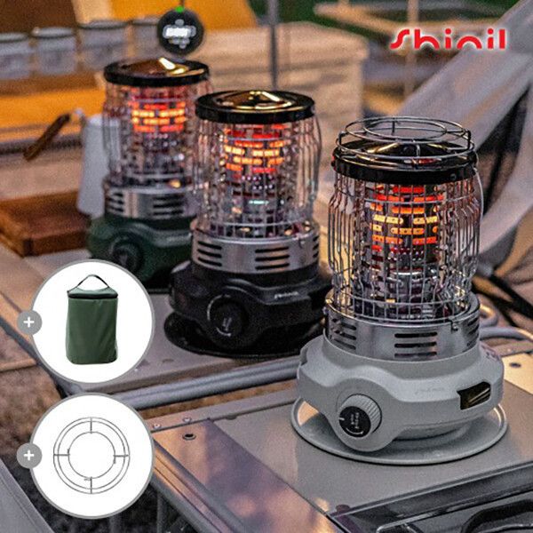 신일 부탄 가스난로 휴대용 소형 야외 캠핑 낚시히터 난로 SCG-G1425HS 블랙 / 카키 / 아이보리 315,900원