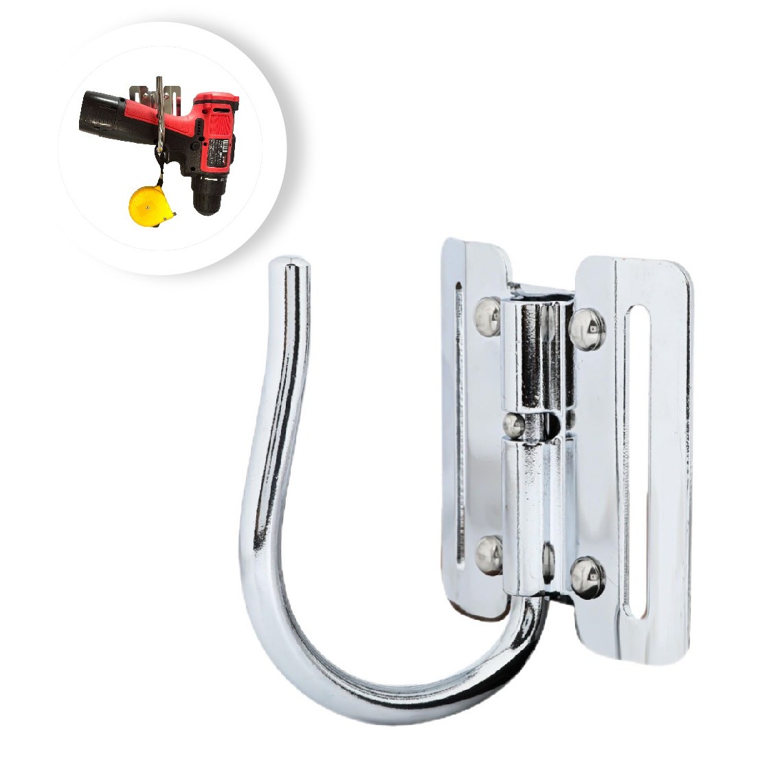 J형 스틸 공구홀더 공구걸이 전동걸이 코끼리코 안전고리 낙하방지 다용도 카리스툴 15,310원