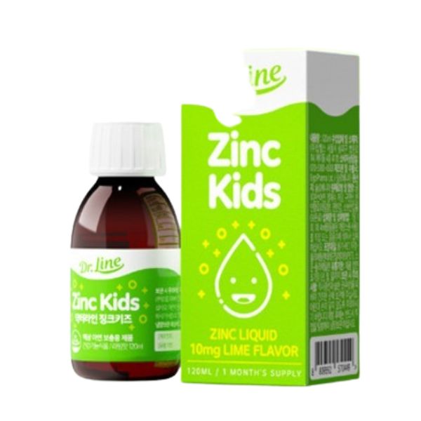 닥터라인 징크키즈 120ml 1개 라임맛 아연 액상 면역 영양제 돌 아기 유아 어린이 액상아연 594724 44,500원