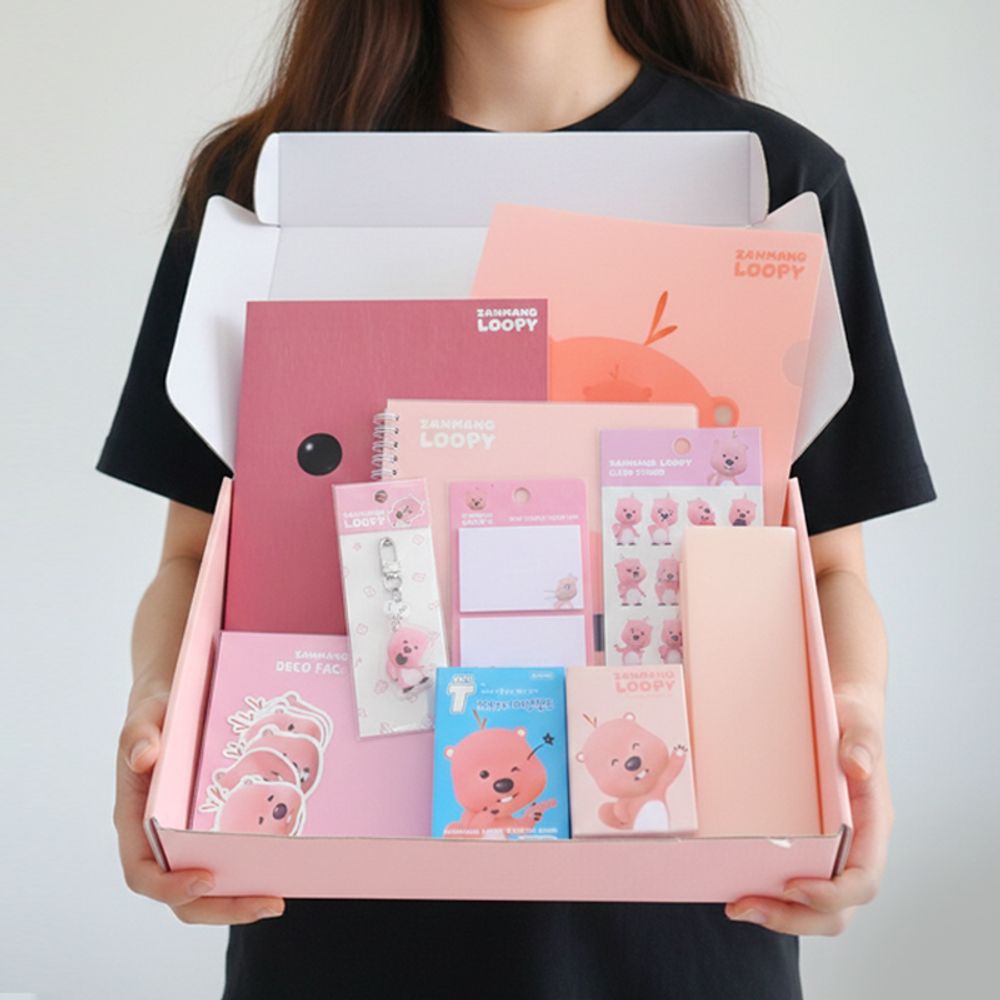 늘이랑 잔망루피 문구 세트 캐릭터 선물 굿즈 학교 입학 졸업 생일 축하 학용품OC_0127NX 32,740원