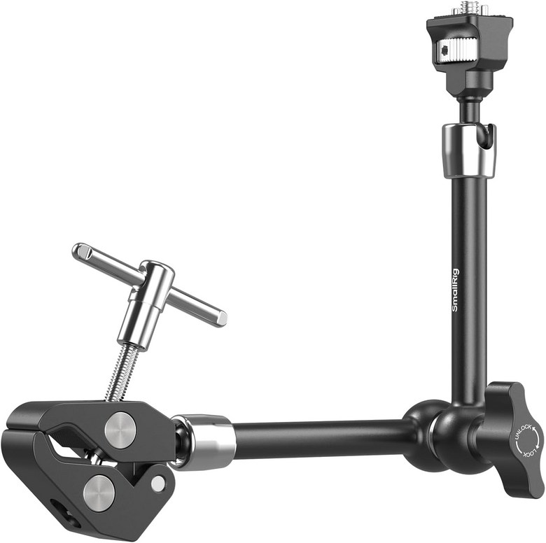 액션 카메라 모니터 비디오 조명 및 마이크용 크랩 모양 클램프가 있는 스몰리그 11인치 매직 암 14-20 나사 접이식 핀이 - 5311 71,960원