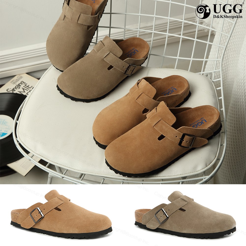 어그슬리퍼 DK 호주 산다라버켄 버클 소가죽 뮬 샌들 1643 남여공용 61,900원