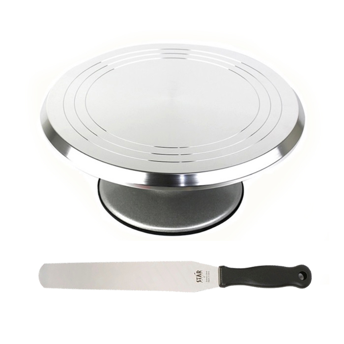 스타베이커리 주물 케이크 돌림판 + 스패튤라 세트 31,500원
